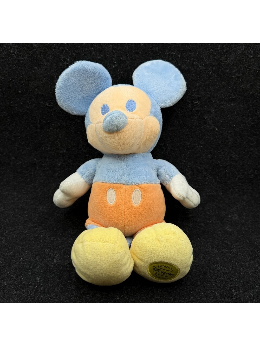 Authentic Disney Store Exclusive Original Mickey Mouse Pastel 12” Plush Toy